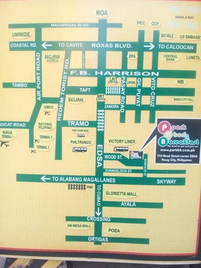 Park Bed And Breakfast Hotel Pasay Esterno foto